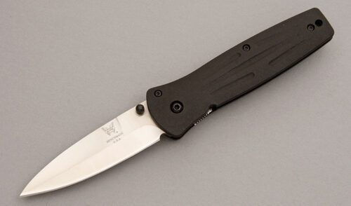 Benchmade Knives Model 350 Pardue Linerlock with Zytel handle material - Obverse Side - Item #KLC07909