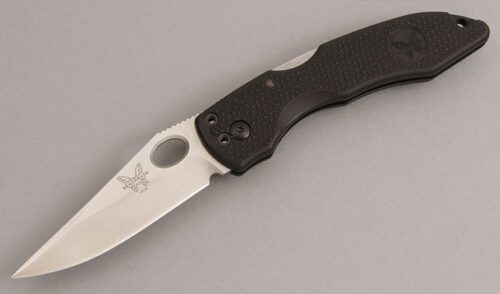 Benchmade Knives 10410 Mini Pika Lockback with Reinforced Nylon handle material - Obverse Side - Item #KLC07978