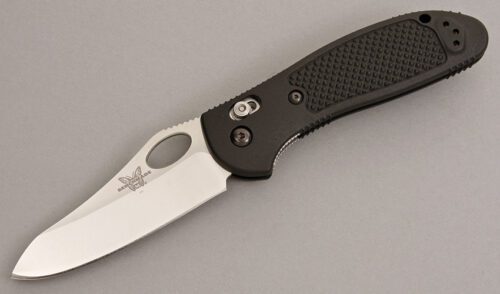 Benchmade Knives 550HG Griptilian Axis Lock with 58-61 RC handle material - Obverse Side - Item #KLC07985