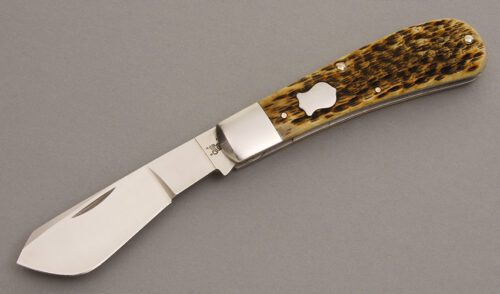 Case Cutlery Tony Bose Cotton Sampler with Antique Jigged Bone handle material - Obverse Side - Item #KLC08138