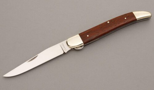 A.G. Russell Arkansas Toothpick with Sandle Wood Scales handle material - Obverse Side - Item #KLC08204