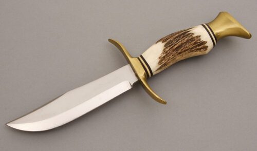 Beal Products Inc. Fighter with Stag handle material - Obverse Side - Item #KLC08235
