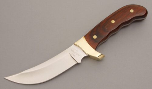 Buck Knives Kalinga with Laminated Wood Handle handle material - Obverse Side - Item #KLC08238