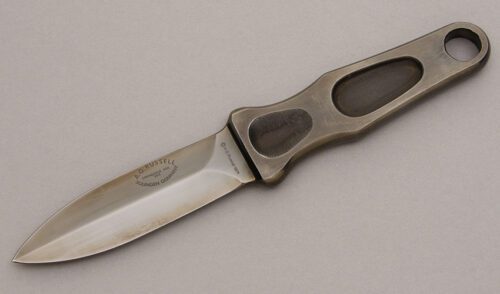 A.G. Russell Sting 1A Black Chrome with N/A handle material - Obverse Side - Item #KLC08261