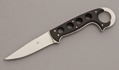 CRKT Knives Carcajou Hunter with Zytel Scales handle material - Obverse Side - Item #KLC08297