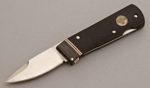Bench Mark Knives Rolox Viper Lightweight with Black FRN handle material - Obverse Side - Item #KLC08353