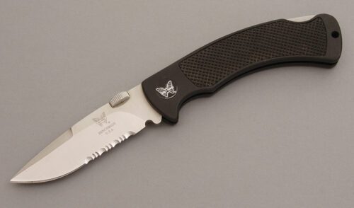 Benchmade Knives Monarch 500 Lockback with Zytel handle material - Obverse Side - Item #KLC08359