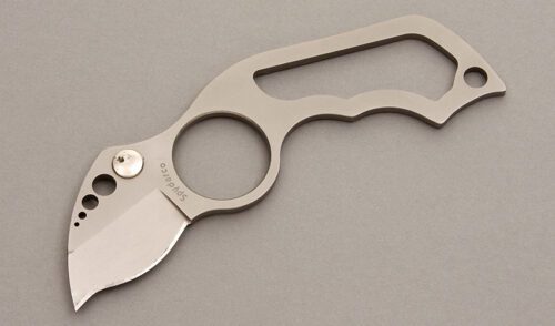 Spyderco Knives FB08 Spot Neck Knife with N/A handle material - Obverse Side - Item #KLC08363