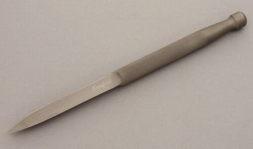 Pat Crawford Devils Dart with ATS-34 handle material - Obverse Side - Item #KLC08375