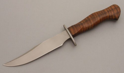 James Scroggs Fighter with American Black Walnut Handle handle material - Obverse Side - Item #KLC08413