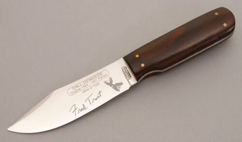 Marble's Knives Dall DeWeese Design Hunter with Cocobolo Wood Scales handle material - Obverse Side - Item #KLC08539