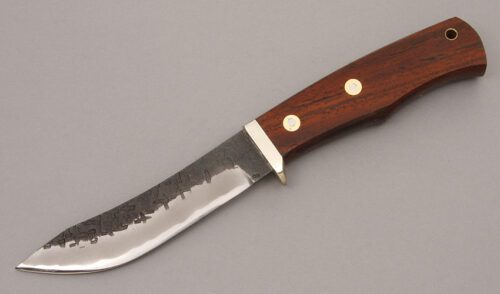 Unknown Maker Japanese Hunter with Cocobolo Wood Handle handle material - Obverse Side - Item #KLC08606