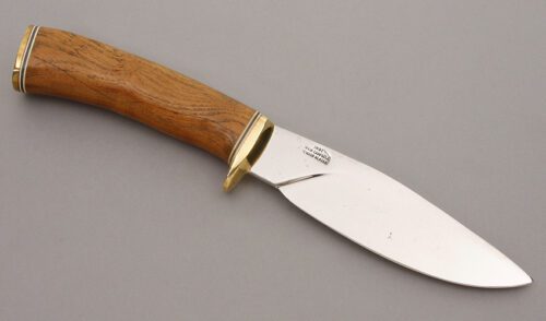 Irvin Campbell Hunter with Osage Orange Wood Handle handle material - Obverse Side - Item #KLC08608