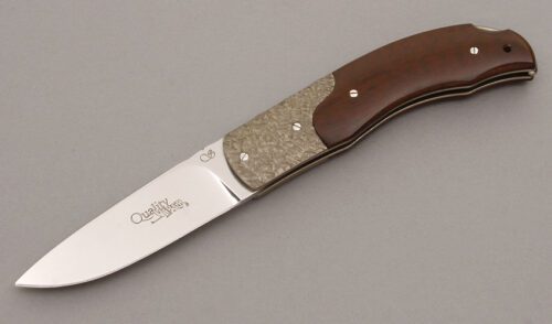 Viper Knives Evolution Lockback with Snakewood Handle Scales handle material - Obverse Side - Item #KLC08647