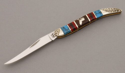 Case/David Yellowhorse Tiny Toothpick with Desert Ironwood