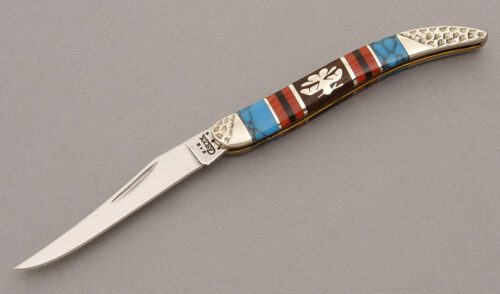 Case/David Yellowhorse Tiny Toothpick with Desert Ironwood