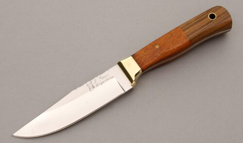 J. Rossi Hunter with Exotic Wood Handle Scales handle material - Obverse Side - Item #KLC08716