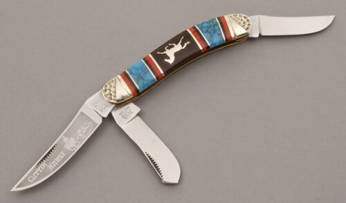 Bulldog/David Yellowhorse Sowbelly with Desert Ironwood