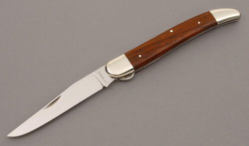 A.G. Russell Arkansas Toothpick with Sandalwood Handle Scales handle material - Obverse Side - Item #KLC08947