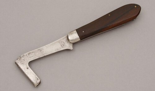 Camillus Cutlery Timber Scribe with Cocobolo Wood handle material - Obverse Side - Item #KLC09011
