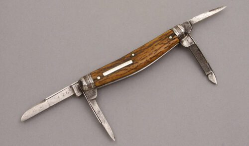 IXL George Wolstenholm Congress with Stag Handle Scales handle material - Obverse Side - Item #KLC09067