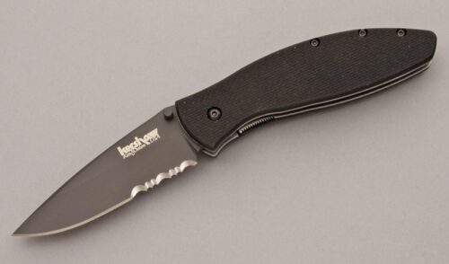 Kershaw Knives 1570 Ken Onion Avalanche with Textured G10 Handles handle material - Obverse Side - Item #KLC09139