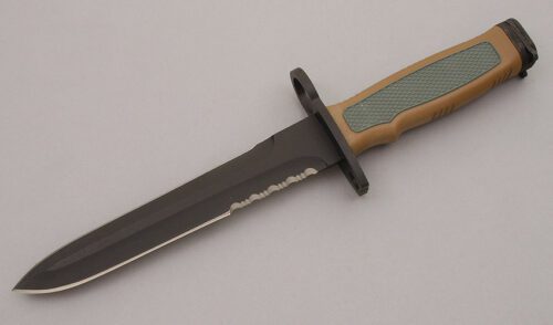 Camillus Cutlery Terzuola Design CAM1A1 with Engineered Thermoplastic handle material - Obverse Side - Item #KLC09156