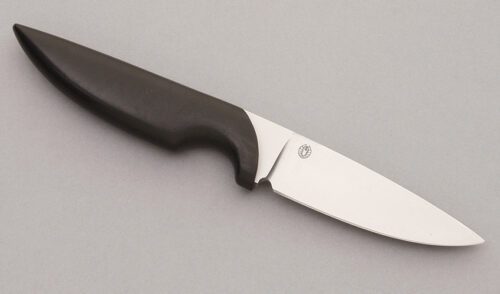 Scott Shoemaker Small Hunter with Molded Resin Handle handle material - Obverse Side - Item #KLC09180