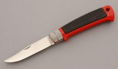 Kershaw Knives Model 2950 Twistlock with Red Molded Resin Handle handle material - Obverse Side - Item #KLC09206