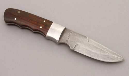 Charlton LTD Knives Hunter with Cocobolo Wood Scales handle material - Obverse Side - Item #KLC09226