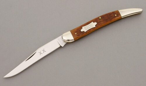 Case Cutlery 61094 Case Brothers Toothpick with Jigged Bone Scales handle material - Obverse Side - Item #KLC09270