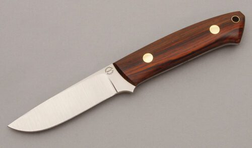 Dozier Knives Buffalo River Hunter with Cocobolo Wood Scales handle material - Obverse Side - Item #KLC09307