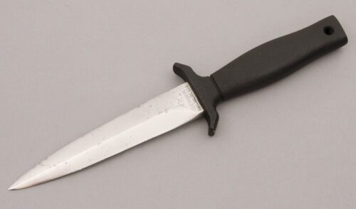 Gerber Knives Mark I with Textured Cast Aluminum Handle handle material - Obverse Side - Item #KLC09318