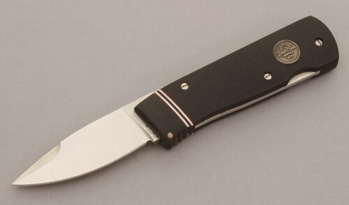 Bench Mark Knives Rolox Viper Lightweight with Black FRN handle material - Obverse Side - Item #KLC09336
