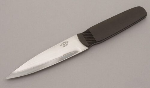 Bud Nealy Fighter with Ebony Wood handle material - Obverse Side - Item #KLC09384