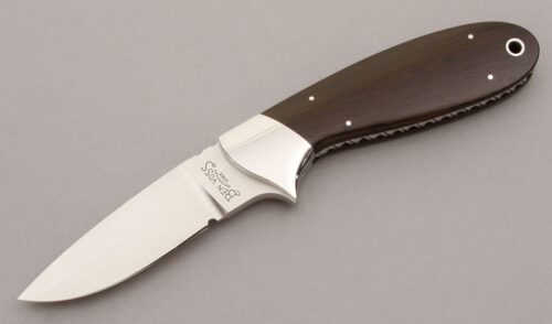 Ben Voss Hunter with Ebony Handle Scales handle material - Obverse Side - Item #KLC09393