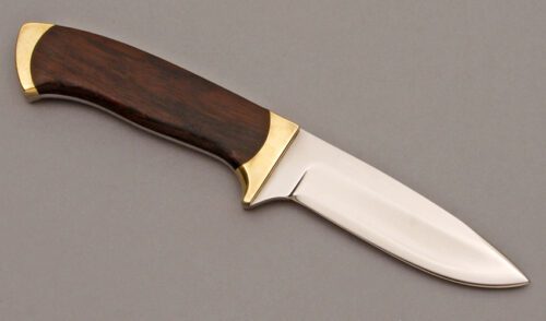 Collum & Duff Hunter with Rosewood Handle Scales handle material - Obverse Side - Item #KLC09463