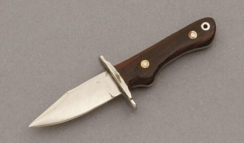 Unknown Maker Miniature Frank Centofante with Rosewood Handle Scales handle material - Obverse Side - Item #KLC09565