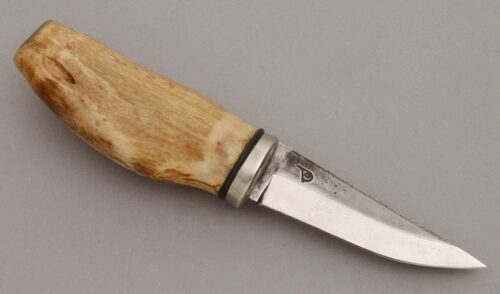 Unknown Maker Scandinavian Hunter with Reindeer Antler Handle handle material - Obverse Side - Item #KLC09572