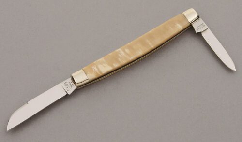 Hen & Rooster Model 273 Gents Congress with Mammoth Ivory Handle Scales handle material - Obverse Side - Item #KLC09604