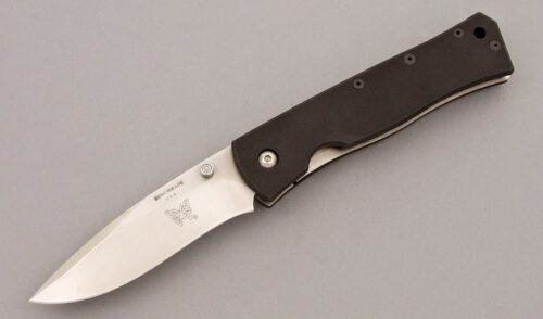 Benchmade Knives Model 600 Brend II Combat with Anodized Aluminum handle material - Obverse Side - Item #KLC09622