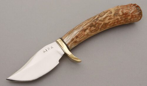 Jon Kirk Hunter with Stag Handle handle material - Obverse Side - Item #KLC09708