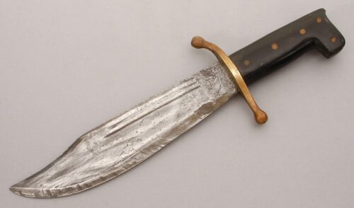 Collins & Co. #18 Legitimus V44 Survival with Wood Handle handle material - Obverse Side - Item #KLC09784