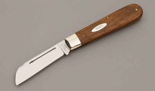 Case Cutlery 11031-SH Rope Knife with Walnut Wood Handle Scales handle material - Obverse Side - Item #KLC09817