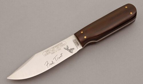 Marble's Knives Dall DeWeese Design Hunter with Cocobolo Wood Scales handle material - Obverse Side - Item #KLC09993