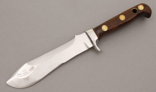 Puma Knives 6399 White Hunter with Jacaranda Wood Scales handle material - Obverse Side - Item #KLC09996
