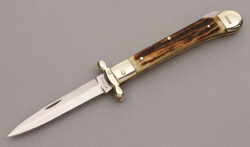 Puma Knives 210563 Medici Lockback with Stag Handle Scales handle material - Obverse Side - Item #KLC09998