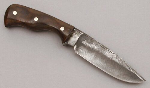 Chris Peterson Hunter with Rosewood Handles handle material - Obverse Side - Item #KLC10025