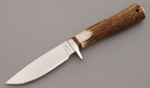 Jim Sasser Hunter with Stag Handle handle material - Obverse Side - Item #KLC10100