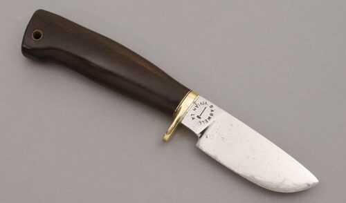 Bill Bagwell Hunter with Ebony Wood Handle handle material - Obverse Side - Item #KLC10103